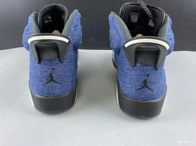 One Kick Denim CT5350-401 Air 6 Jordan Washed 0811